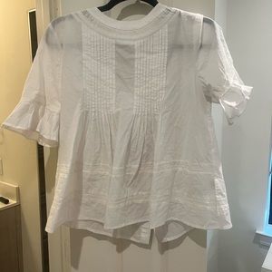 English Factory White Blouse Shirt